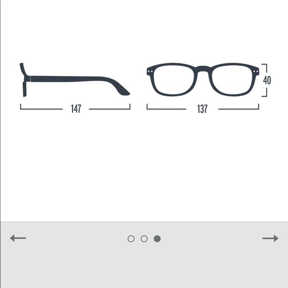 Izipizi Reading Glasses BRAND NEW #B Green Crystal +2 - Picture 4 of 8